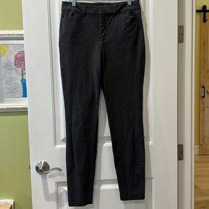 Old navy charcoal grey trouser pants